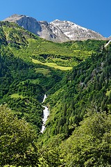 Image showing Snow top of Grossglockner, the highest Austrian mountain