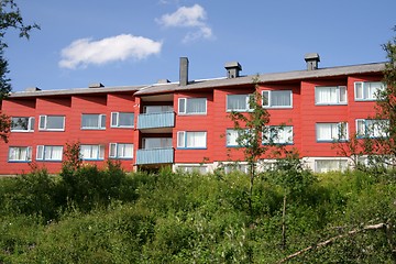 Image showing Old apartment building