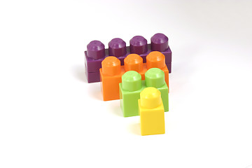 Image showing Isolated Toy Blocks