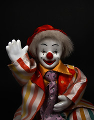 Image showing Clown says: Hello!