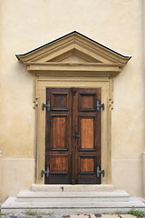 Image showing old door