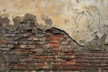 Image showing old wall