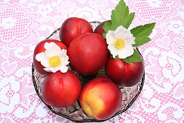 Image showing Nectarines