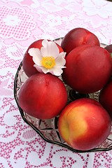 Image showing Nectarines