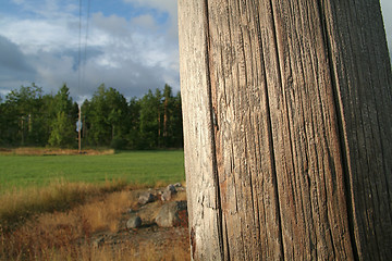 Image showing Rural phone pole #4