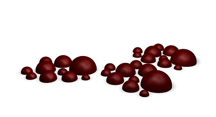 Image showing red bubbles