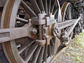 Image showing Iron wheels