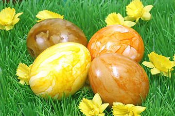 Image showing Easter eggs