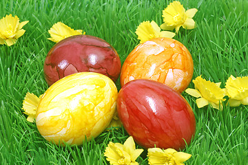 Image showing Easter eggs