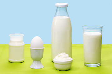 Image showing Dairy products