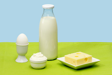 Image showing Dairy products