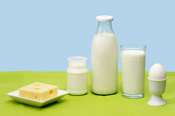 Image showing Dairy products