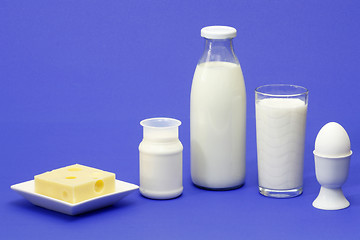 Image showing Dairy products