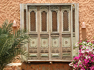 Image showing Old orient doors