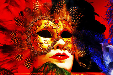 Image showing Venetian mask