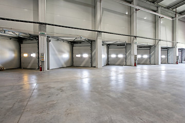 Image showing Warehouse doors