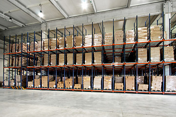 Image showing Warehouse pallet