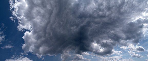 Image showing Thunderclouds