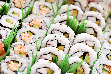 Image showing Sushi platter