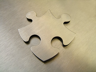 Image showing Steel jigsaw