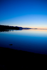 Image showing Pacific Northwest Sunset