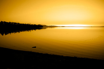 Image showing Pacific Northwest Sunset