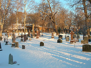 Image showing Vaar Frelsers cemetery