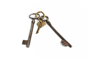 Image showing Old keys