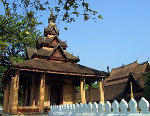Image showing Old Buddhist Temple. Vientiane. Laos