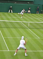 Image showing Tennis Match