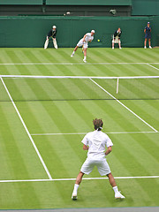 Image showing Tennis Match