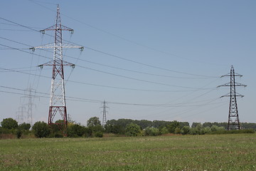 Image showing power lines