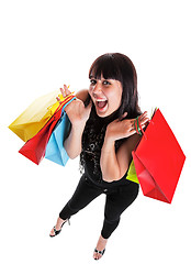 Image showing Happy Shopper