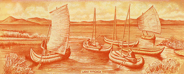 Image showing Lake Titicaca