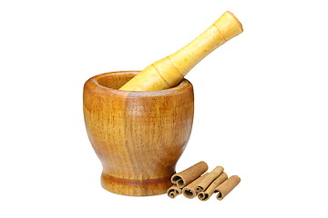 Image showing mortar and pestle