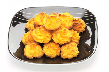 Image showing cookies on a plate