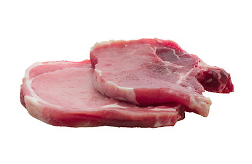 Image showing Raw meat isolated