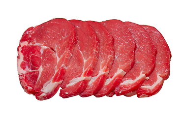 Image showing Raw meat isolated