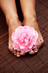 Image showing beautiful feet