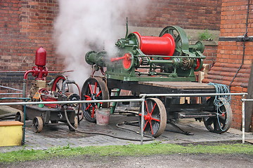Image showing working steam engine