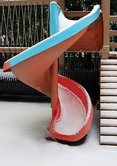 Image showing Playground equipment - slide