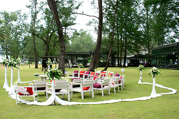 Image showing Wedding venue