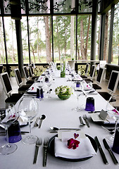 Image showing Table setting