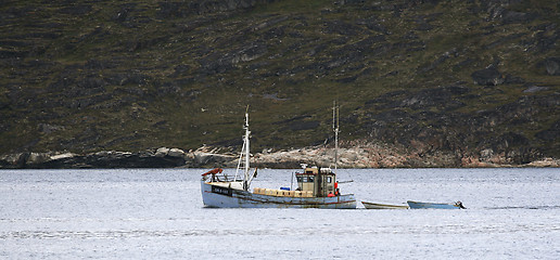 Image showing Fishing boat