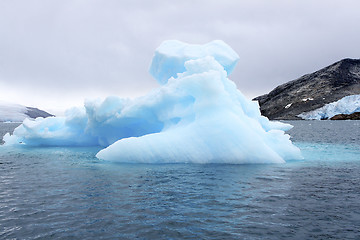 Image showing Iceberg in Arctic waters