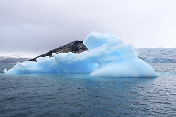 Image showing Iceberg in Arctic waters