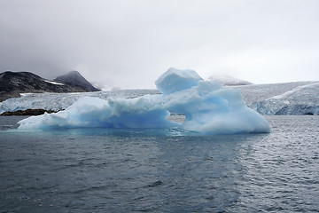 Image showing Iceberg in Arctic waters