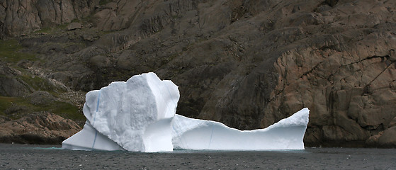 Image showing Iceberg in Arctic waters