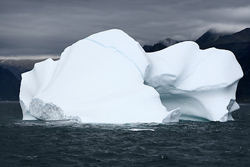 Image showing Iceberg in Arctic waters