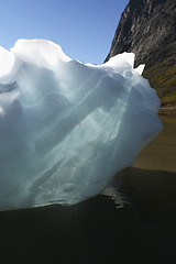 Image showing Iceberg in Arctic waters